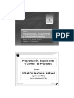 Planificación, Seguimiento y Control de Proyectos PDF