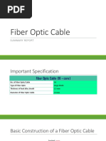 Fiber Optic Cable Report