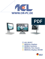 WWW - Or-Pc - De: Acl Or-Pc MOBILE Solutions Medical Displays Dicom MEDICAL Displays