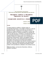 Movimento Lesbico e Movimento Feminista No Brasil Recuperando Encontros e Desencontros 1