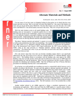 The Code Corner No. 1 - Alternate Materials and Methods PDF
