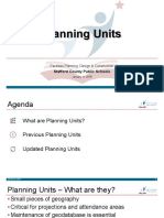 Planning Units: Stafford County Public Schools