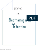 Project On Electromagnetic Induction