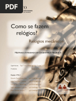 Como se fazem relógios