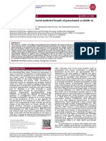 Paracetemol Study