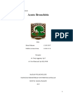 Bronchitis Akut Print