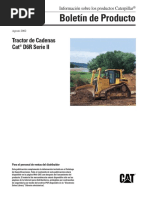 Especificaciones del Bulldozer D6R Caterpillar | PDF | Embrague | Pistón