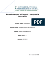 Herramientas para La Búsqueda y Manejo de La Información