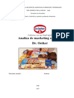 Analiza de Marketing DR Oetker