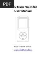 X02 User Manual