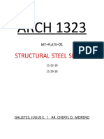 ARCH 1323 Structural Steel Connections
