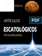 A Bolainez ARTICULOS ESCATOLOGICOS ACTUALIZADOS Agosto 2018 PDF