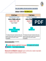 PII-Info Inscripciones en Linea Enero 2019