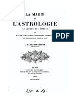 L.-F. Alfred Maury, La Magie Et L'astrologie Dans L'antiquité Et Au Moyen Age... Paris 1860