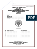 Format Laporan Rencana Kegiatan (LRK) Sub-Unit 2018