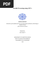 Parallel Processing Using GPU's