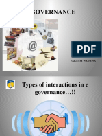 E Governance: BY: Karan Singh Aayushi Goel Aanchal Walia Parnavi Wadhwa