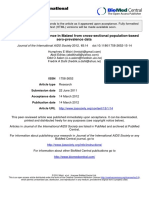 HE Misiri - Estimation of HIV Incidence From Cross-Sectional Seroprevalence Data