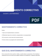 2.1 Mantenimiento Correctivo