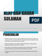 Alat Dan Bahan Sulaman