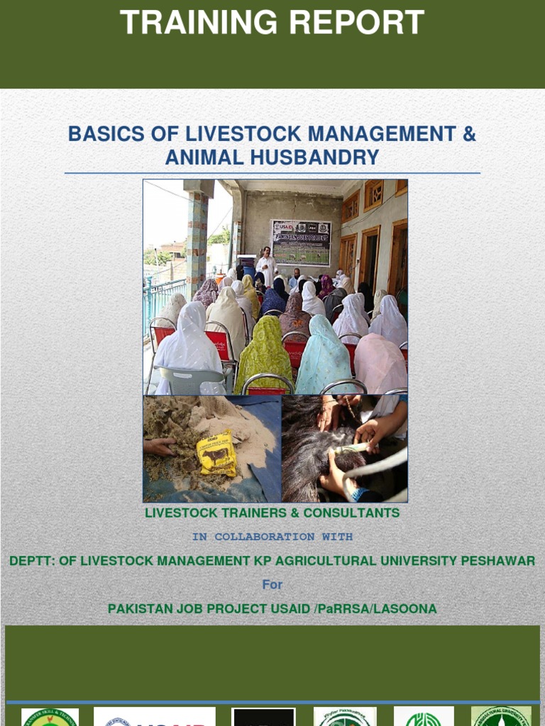 Training On Livestock Management PDF Livestock Sheep