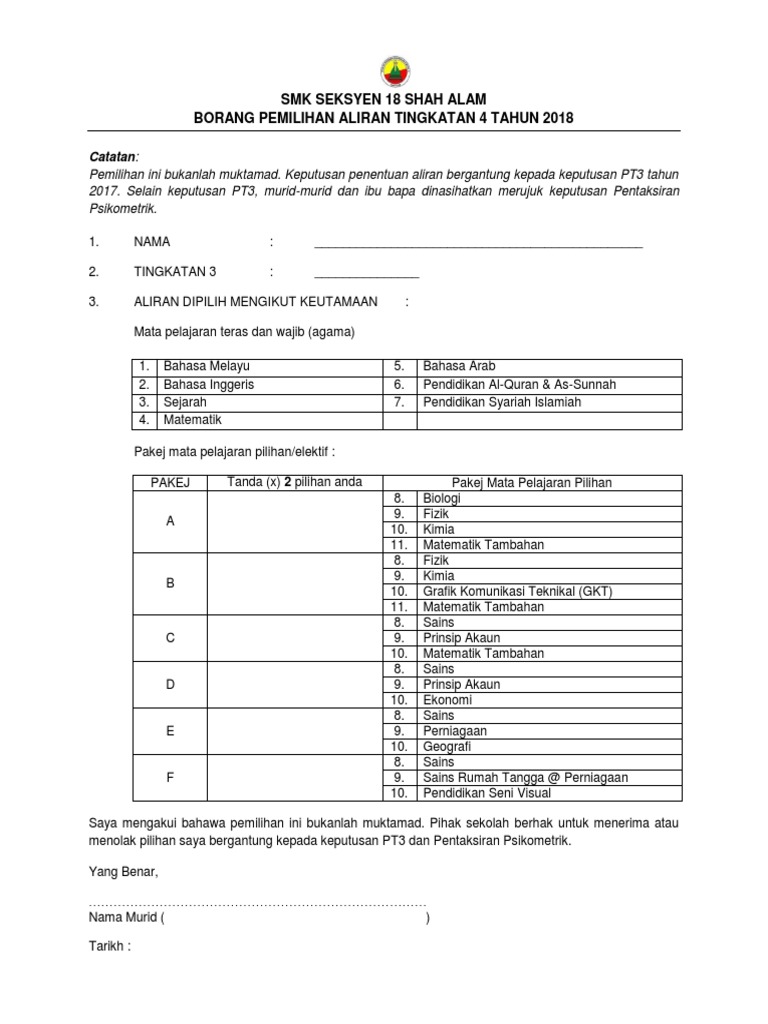 Edit Pilihan Aliran Ting 4 2018 Pdf