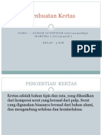 Pembuatan Kertas