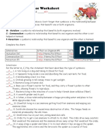 Symbiosis Practice Worksheet 2 KEY