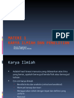 Materi Diklat 2 Karya Ilmiah