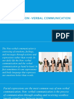 Aspects of Non-Verbal Communication