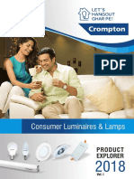 Crompton Consumer Luminaires & Lamps Product Explorer 2018 Vol. I