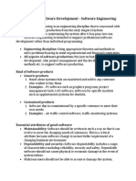 Professional Software Development - Software Engineering: Essential Attributes of Good Software