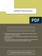 Postmortem Toxicology - Farmasi Forensik