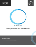 Manage Network and Data Integrity