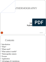 Infrathermography: Submitted by Rajkumar Jaiswar