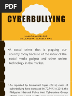 Cyberbullying: Draft For Peer Edits | PDF | Cyberbullying | Bullying