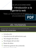 Introducción a la ingeniería web