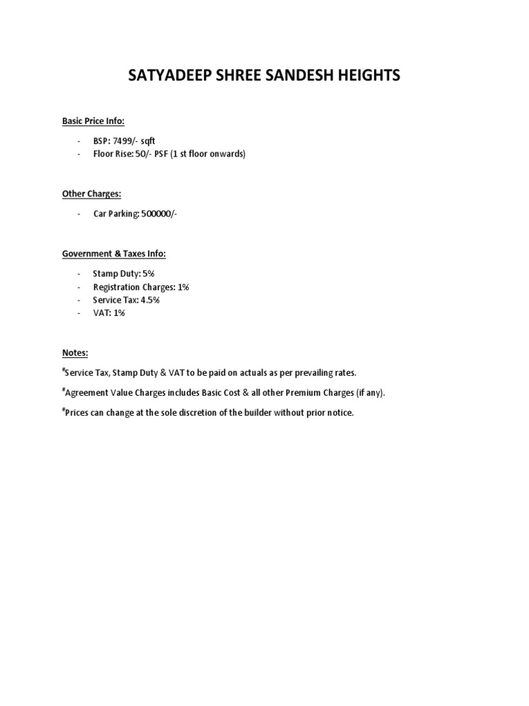 satyadeep-shree-sandesh-heights-basic-price-info-pdf-finance