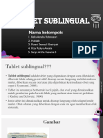 Tablet Sublingual