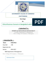 Ethical Business Scenario in Bangladesh With Future Potentiality