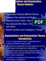 Organizations and Organization Theory
