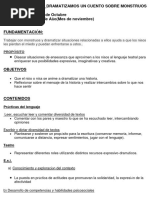 PROYECTO ÁULICO Sobre Monstruos