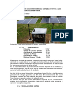 Componentes de Un Sistema Fotovoltaico