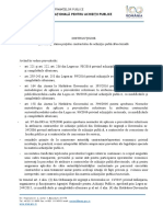 Instrucțiune Privind Ajustarea Prețului Contractului de Achiziție Publică Sectorială