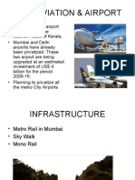 India's major infrastructure sectors