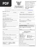 Bangladesh NVR Application Form | PDF | Travel Visa | Passport