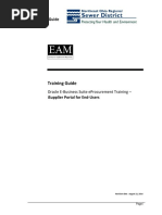 NEORSD ISupplier Enduser Training Guide