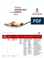 Protocolo Antimicrobianos Neo e Pediatria 2016