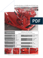 Data Sheet Halliburton HT-400 Pump Only