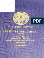 Bate O H - The Early History of The Lodge de Goede Hoop 1772-1781 - 1908